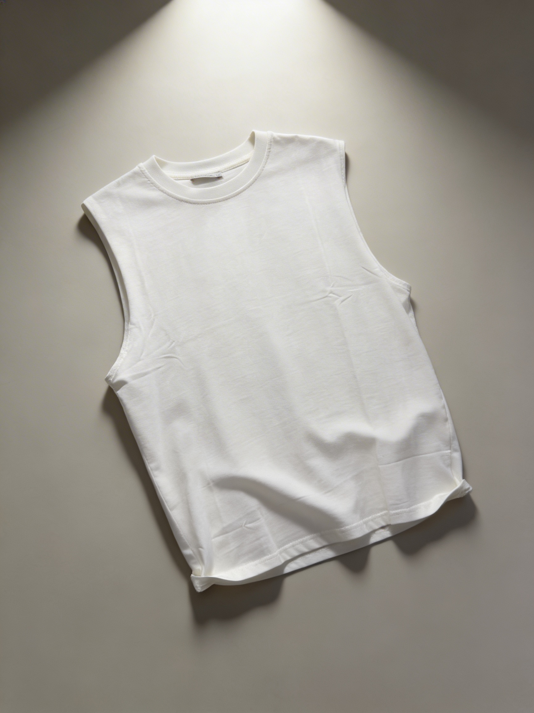 White Knit Tank