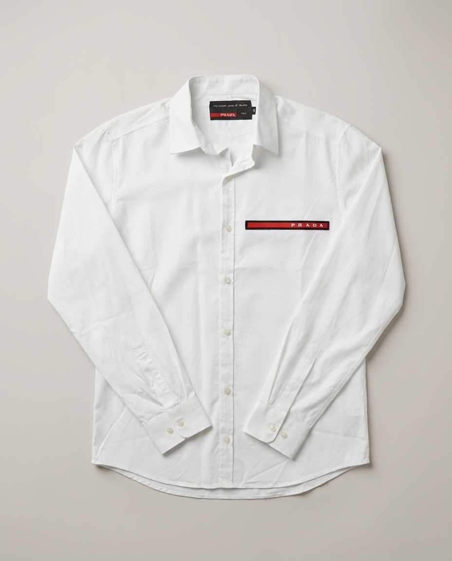 Prada Stripe White