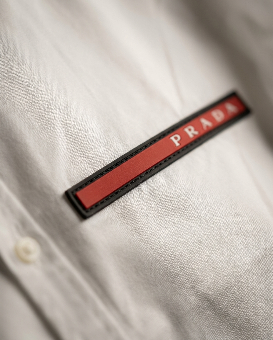 Prada Stripe White