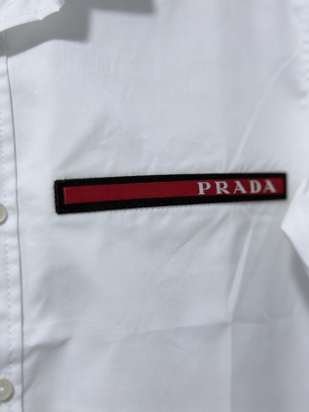 Prada Stripe White