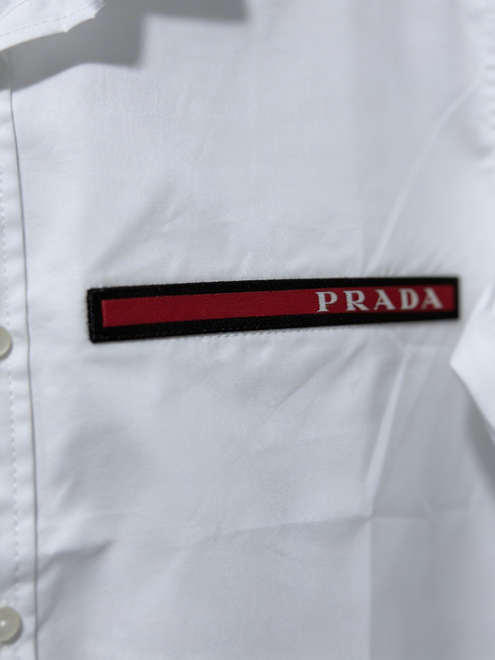 Prada Stripe White