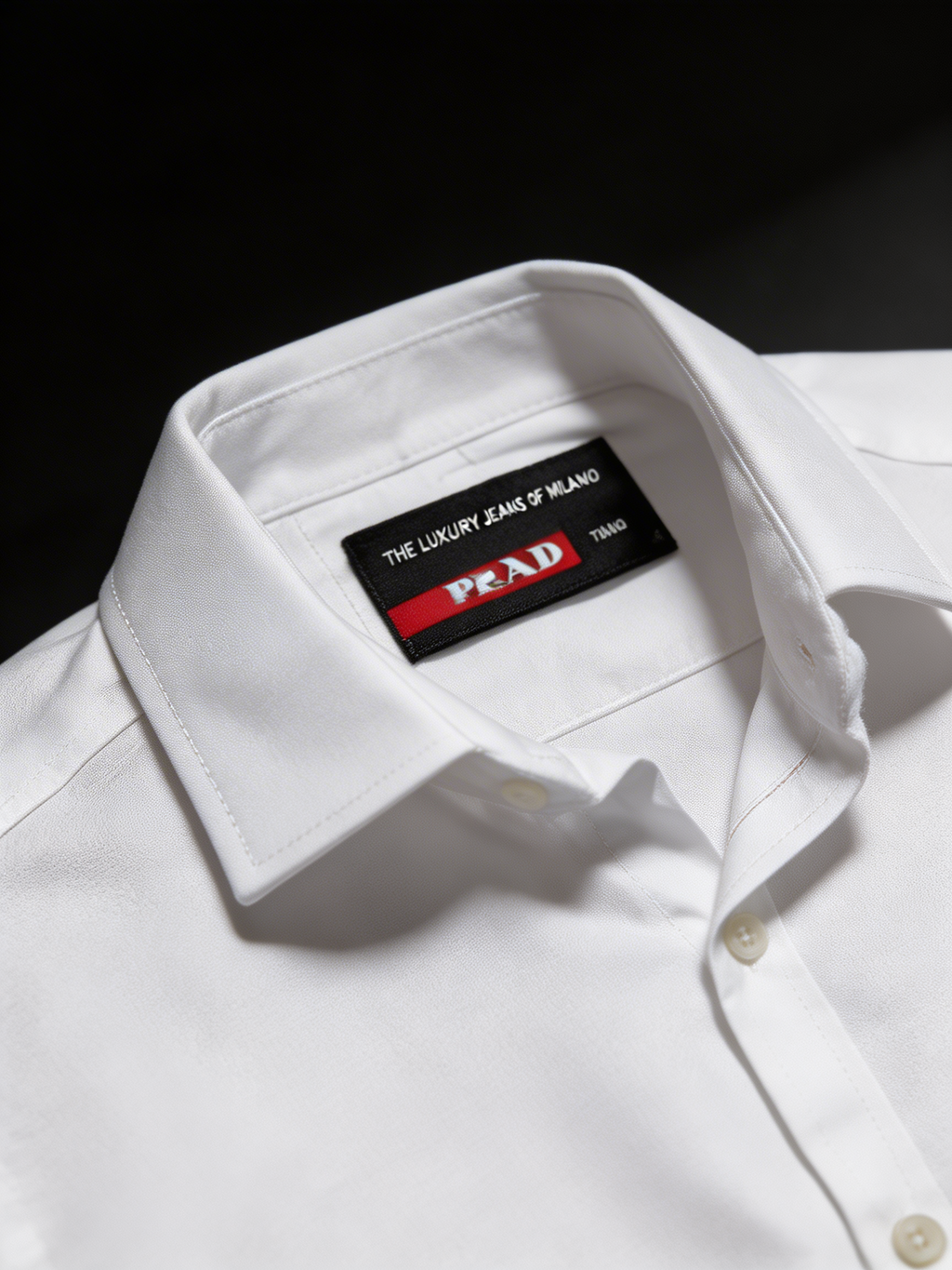 Prada Stripe White