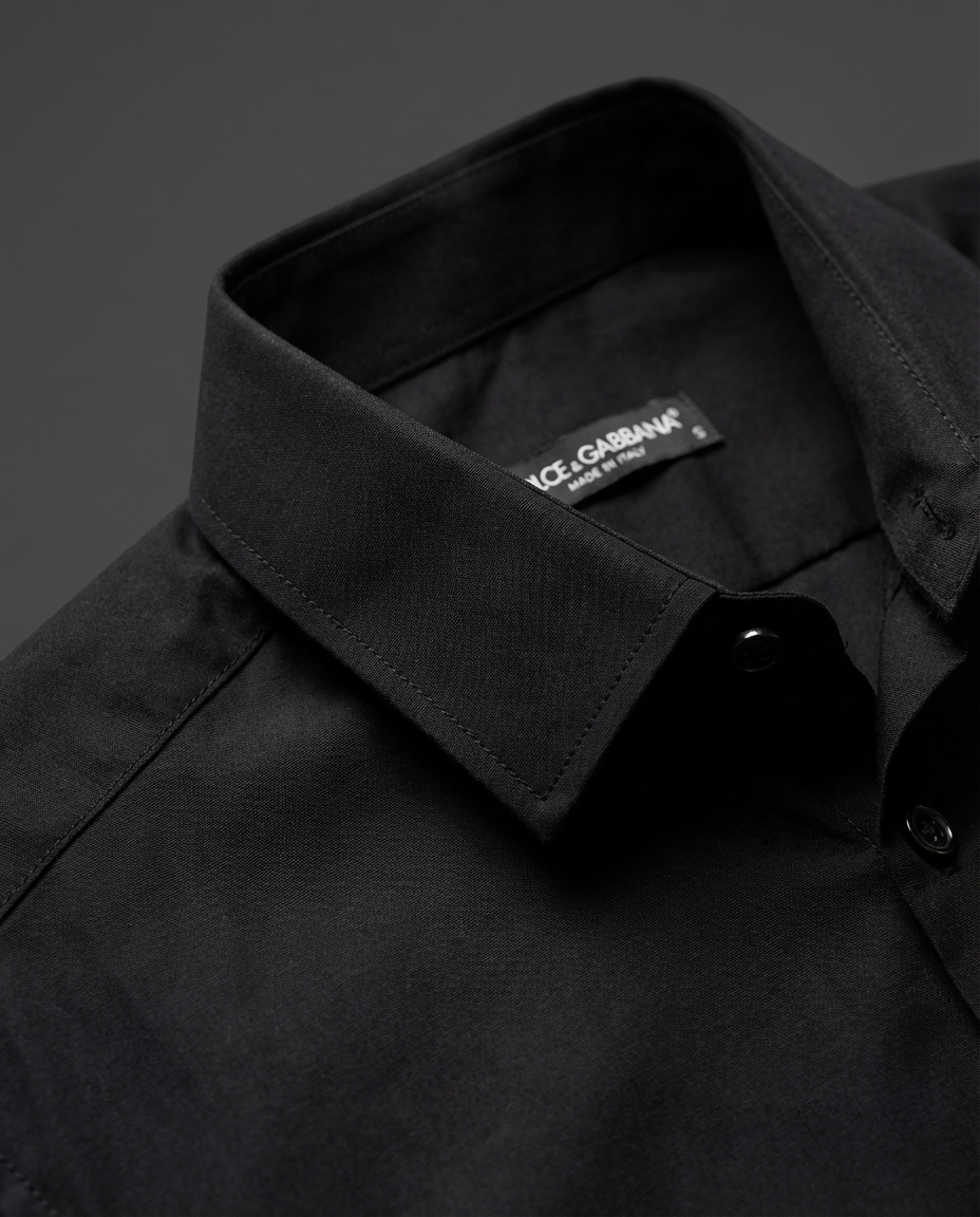 Dolce & Gabbana Black Embroidered