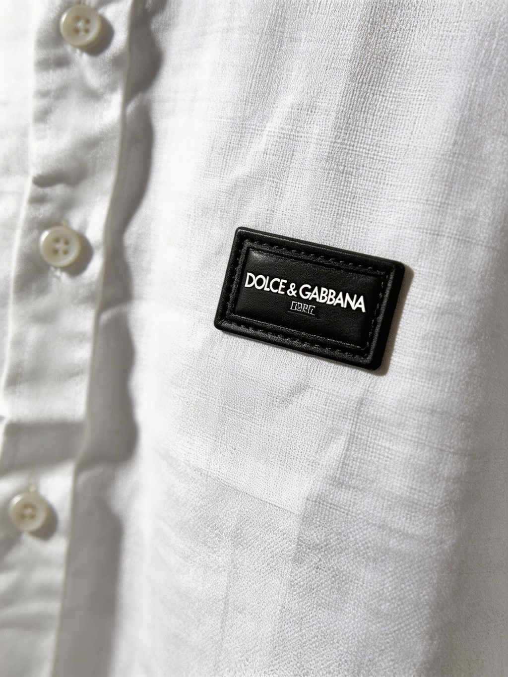 Dolce & Gabbana White Linen