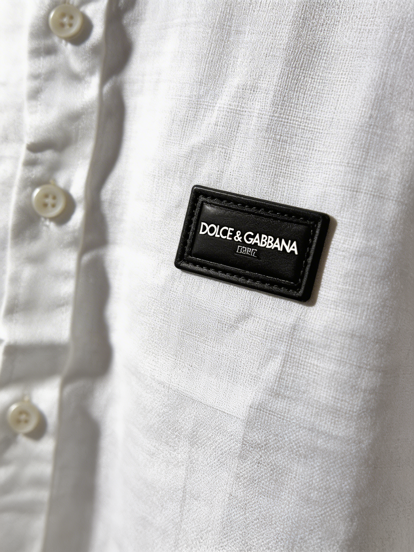 Dolce & Gabbana White Linen