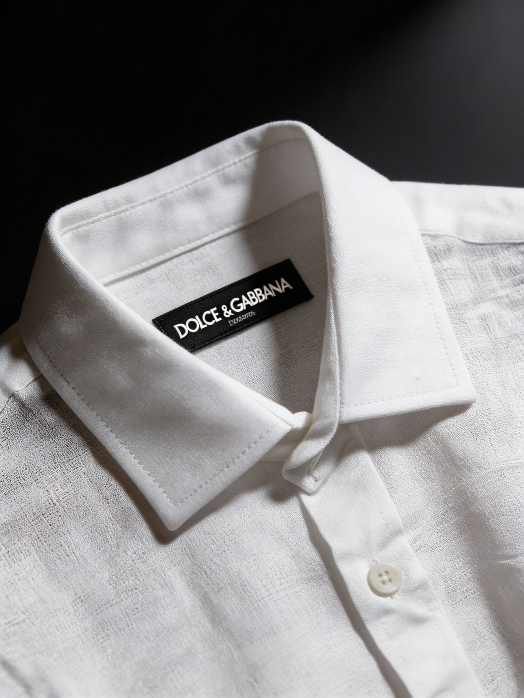 Dolce & Gabbana White Linen